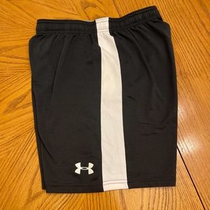 Under Armour Black Shorts Athletic heatgear Sz M slightly used